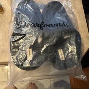 Dearfoams Navy Slippers